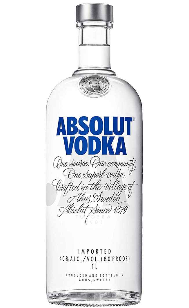 Absolut Blue Vodka 1L - MMI Diplomatic